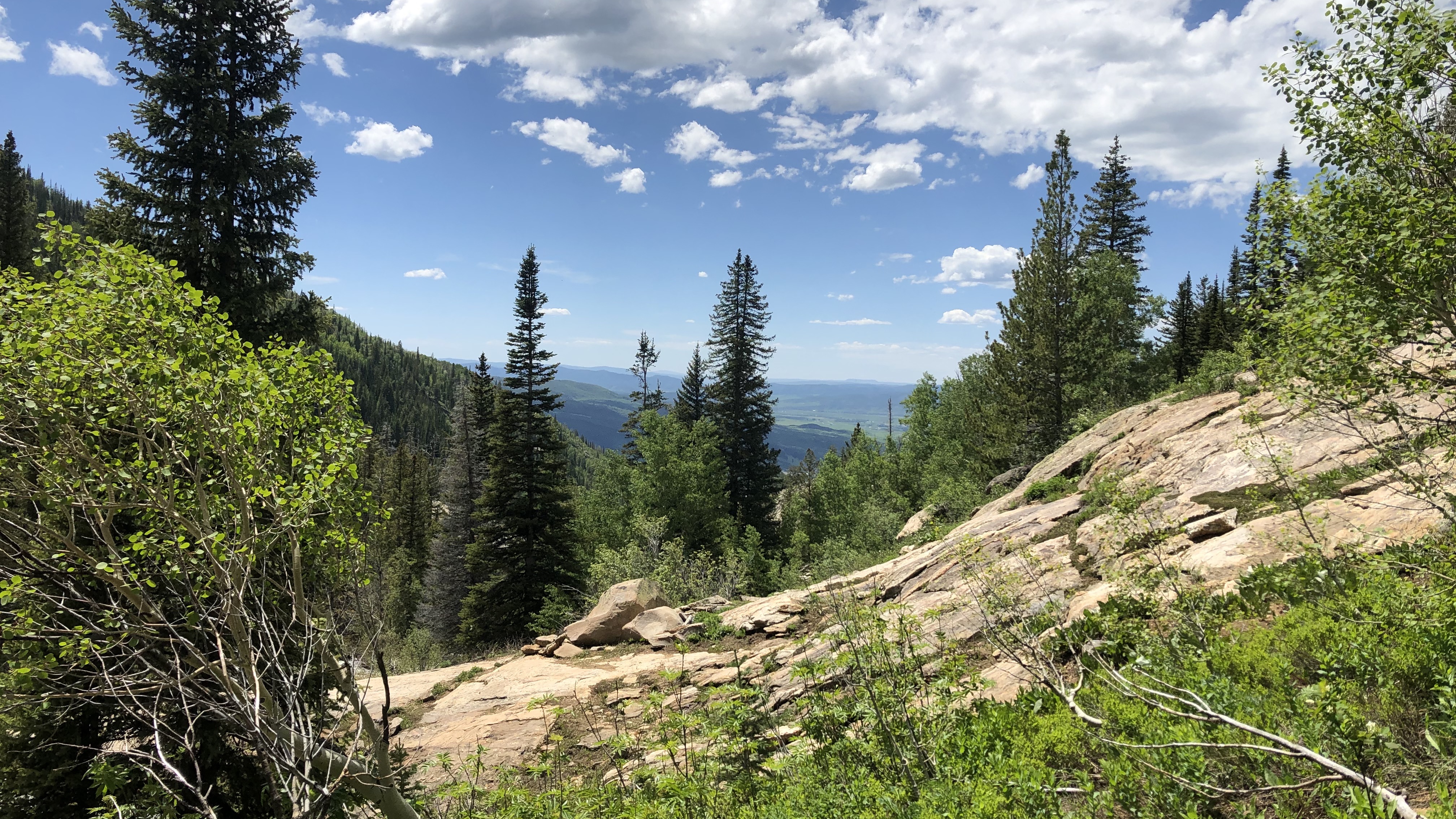 Spectacular vies of the valley, Steamboat Springs, CO.