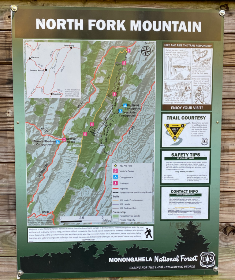 North End North Fork Mountain Trail