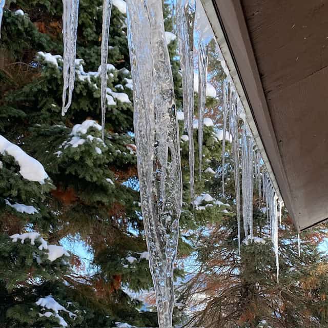 Unusual Icicles